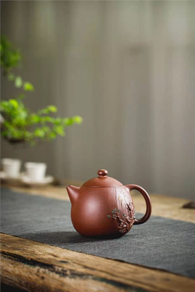 牟锦芬作品 陆羽向荣图片
