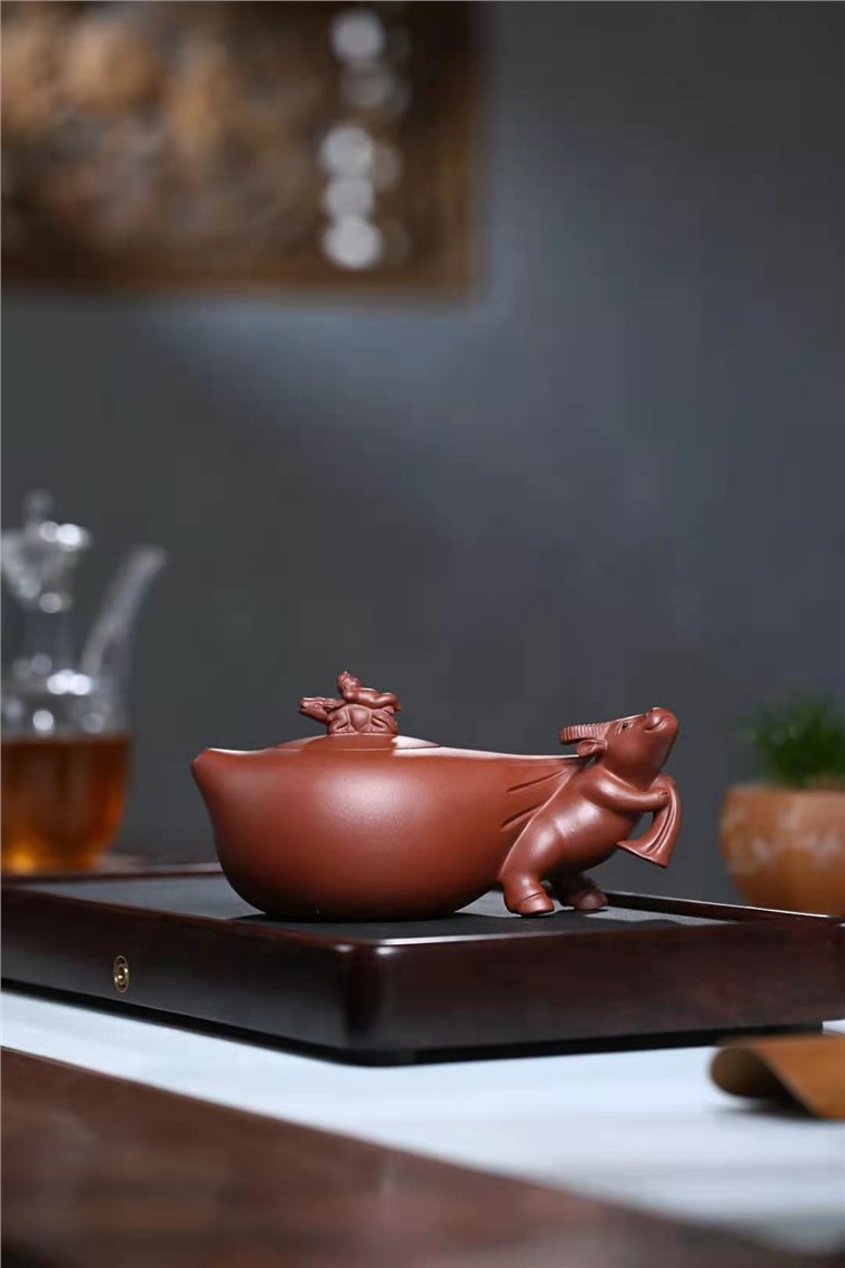 陈亚萍作品 牧牛壶图片