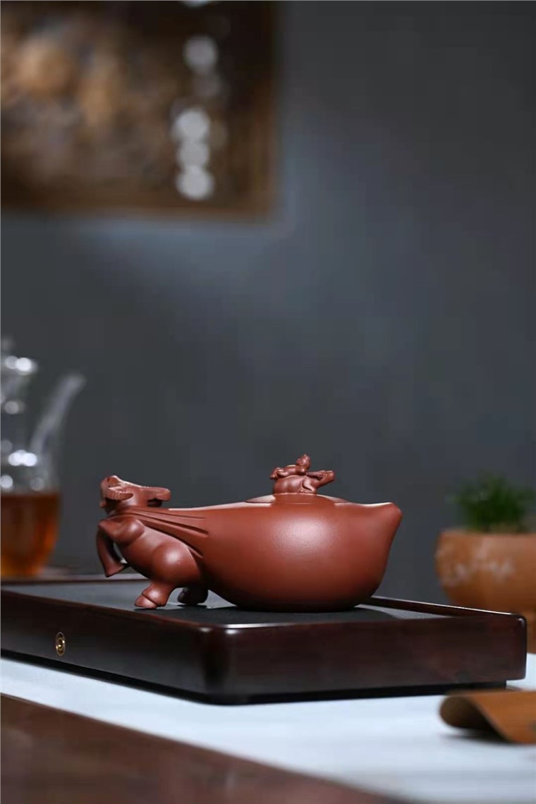 陈亚萍作品 牧牛壶图片