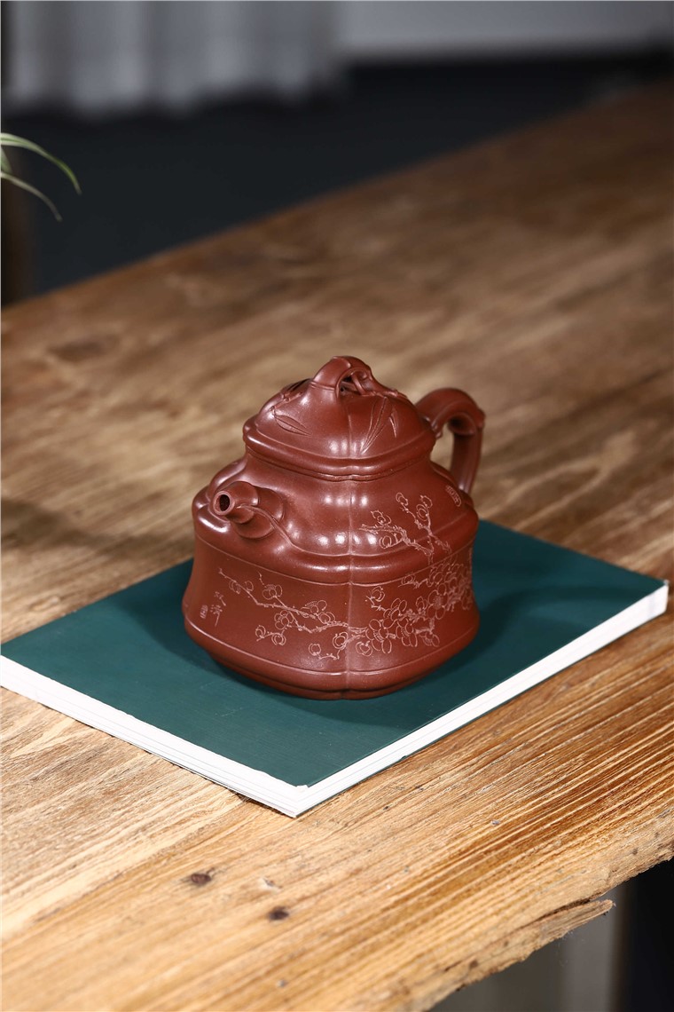 吴小楣作品 四方竹鼎图片