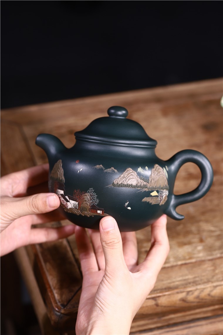 史宗娟作品 山水莲子图片