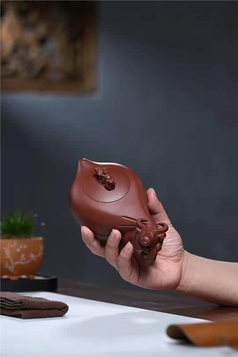 陈亚萍作品 牧牛壶图片