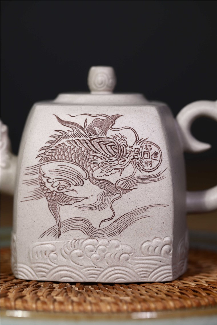 史宗娟作品 祥龙献瑞图片