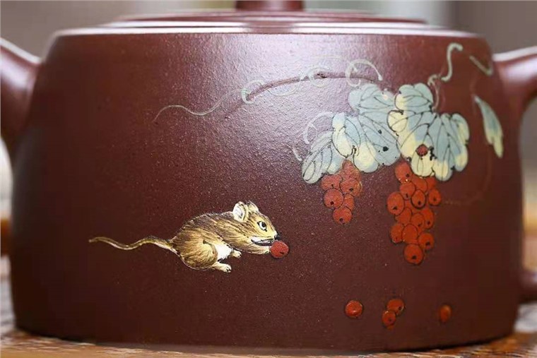 成梅英作品 井栏图片