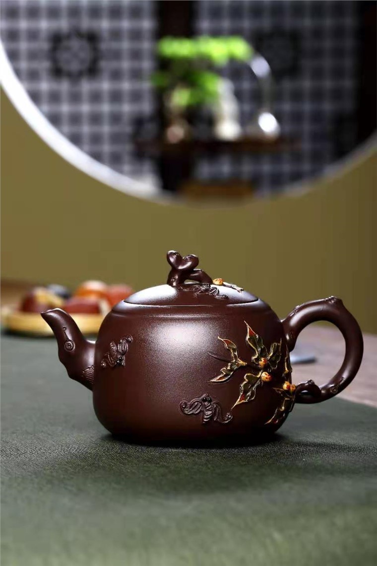 朱正琴作品 五福临门图片