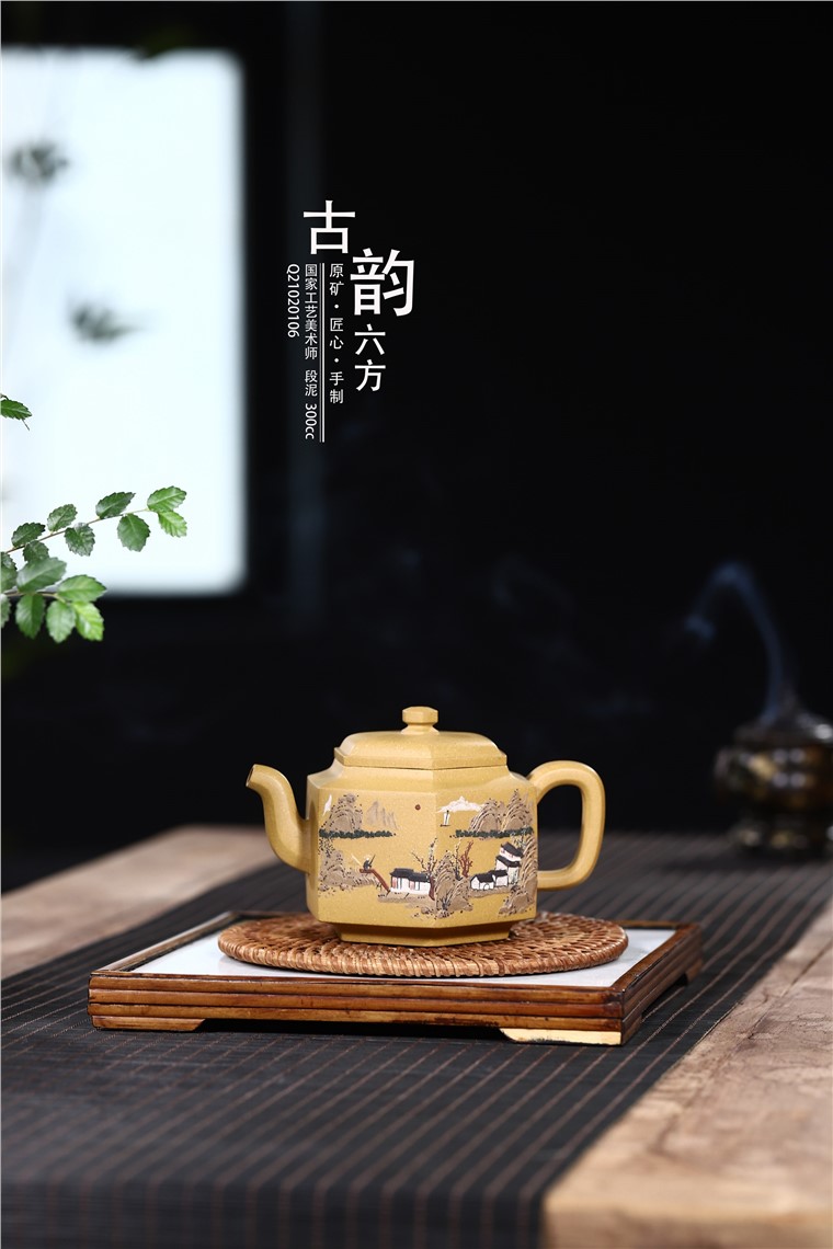 史宗娟作品 古韵六方图片