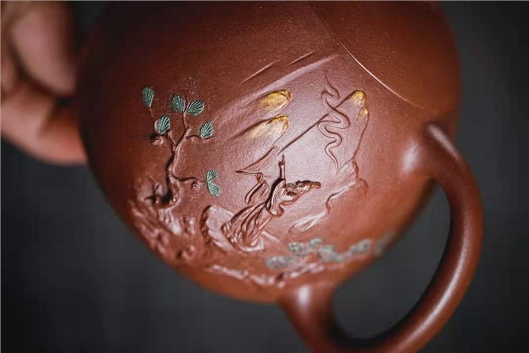 牟锦芬作品 陆羽向荣图片