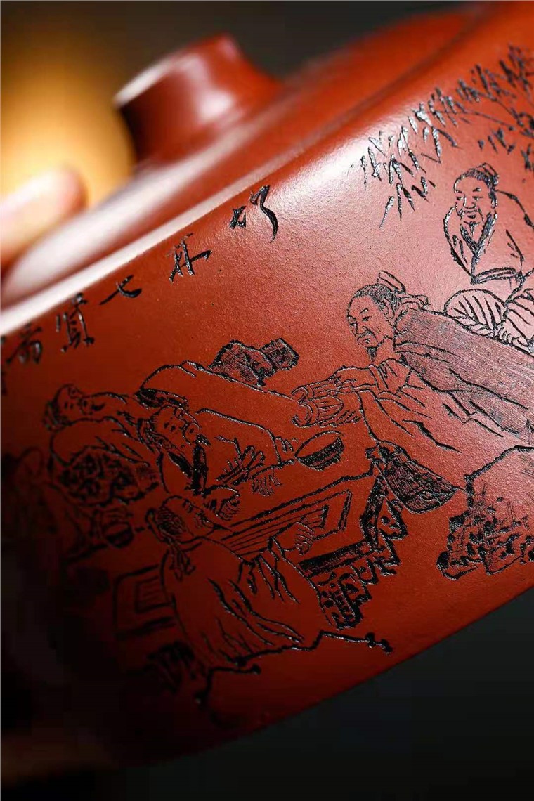 黄卫民作品 竹林七贤图片