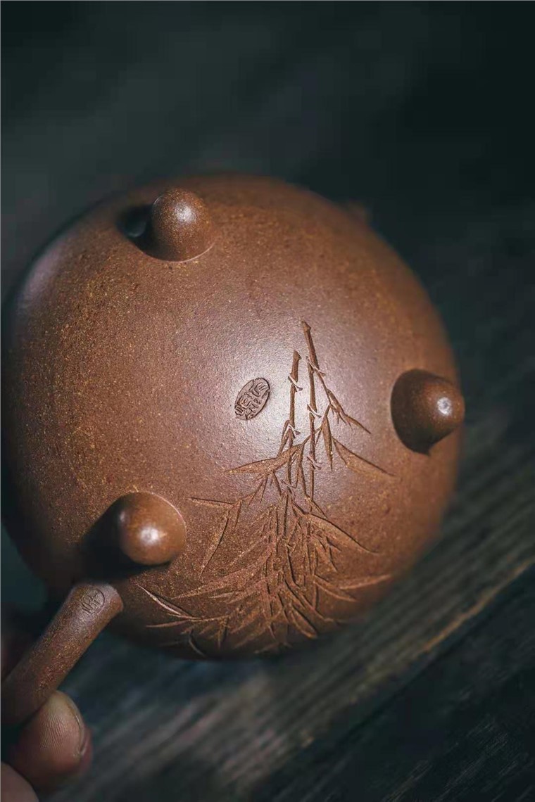 牟锦芬作品 三脚竹韵