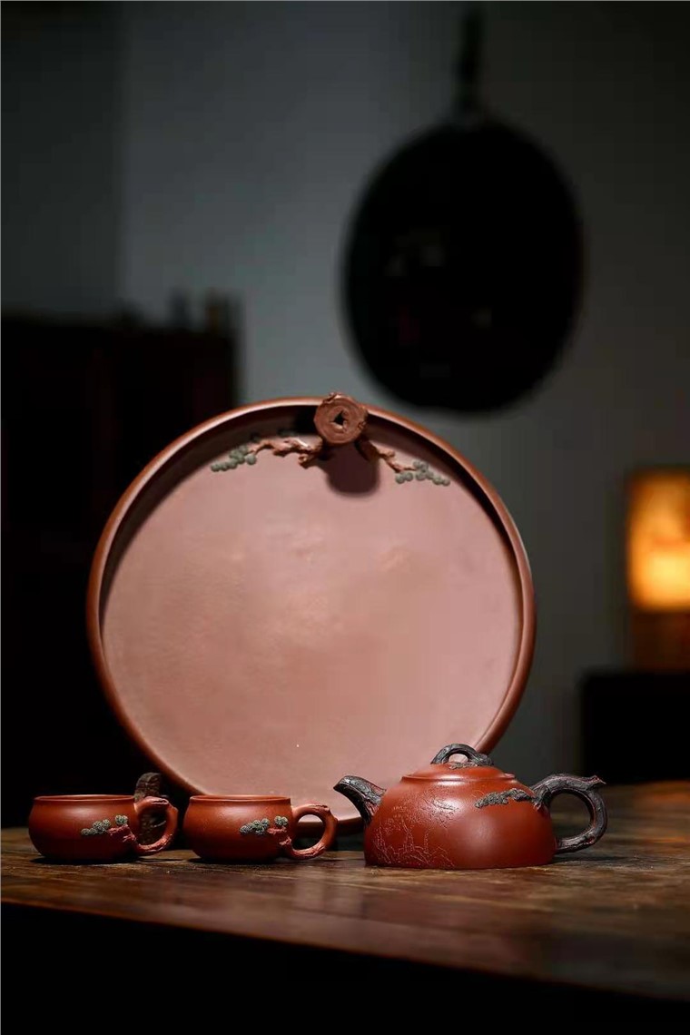 单志萍作品 松月套组图片