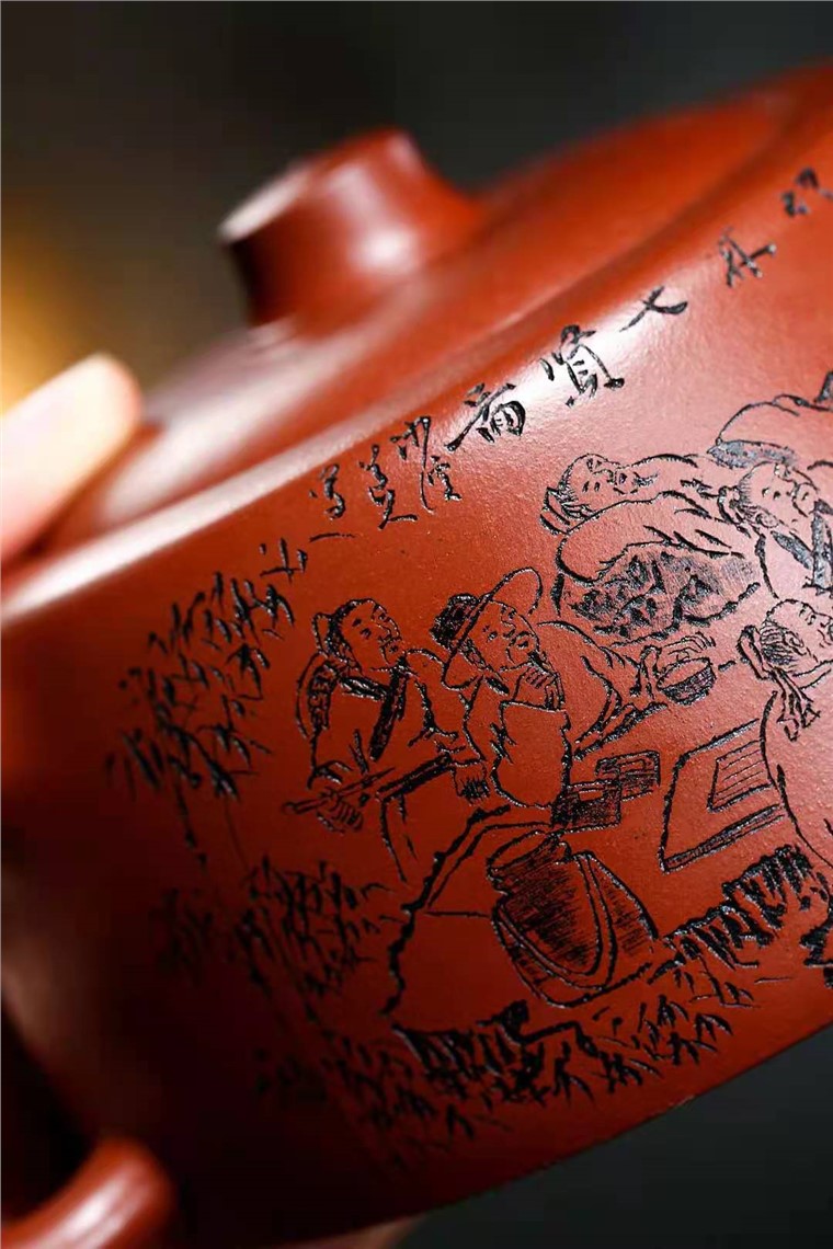 黄卫民作品 竹林七贤图片