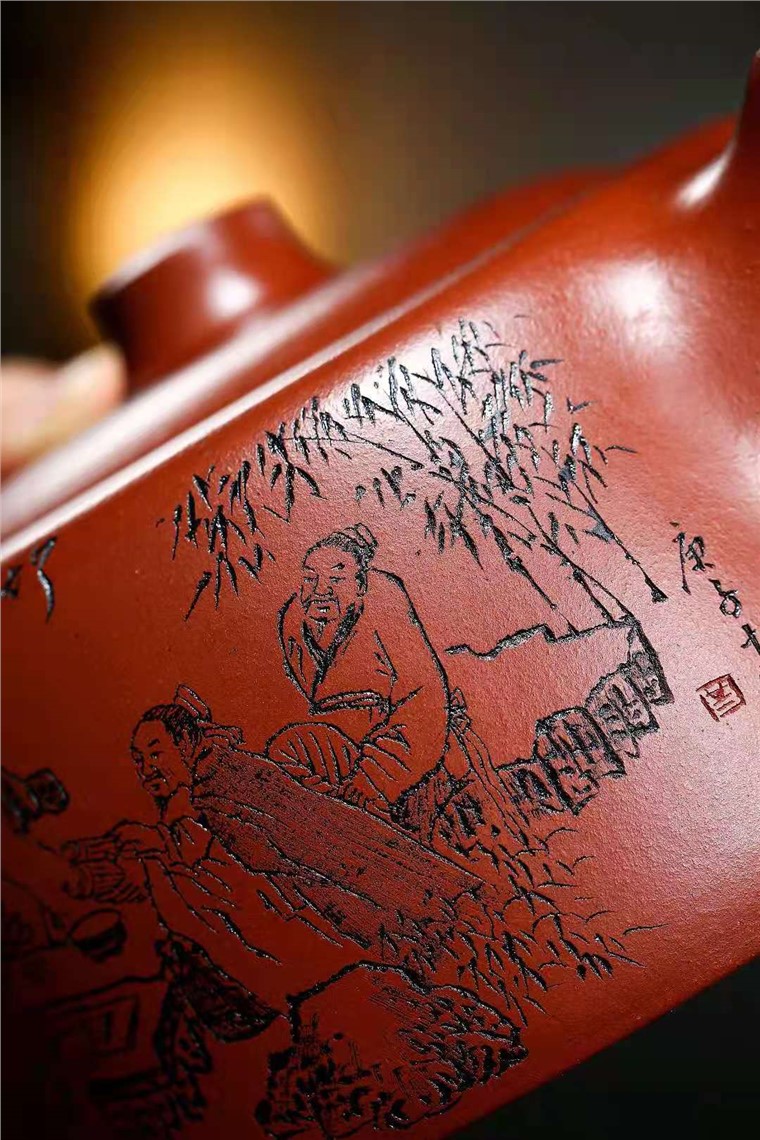 黄卫民作品 竹林七贤图片