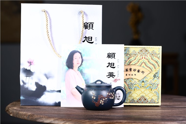 顾旭英作品 茶香四溢图片