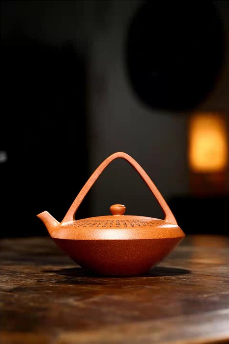 朱正琴作品 佛灯提梁图片