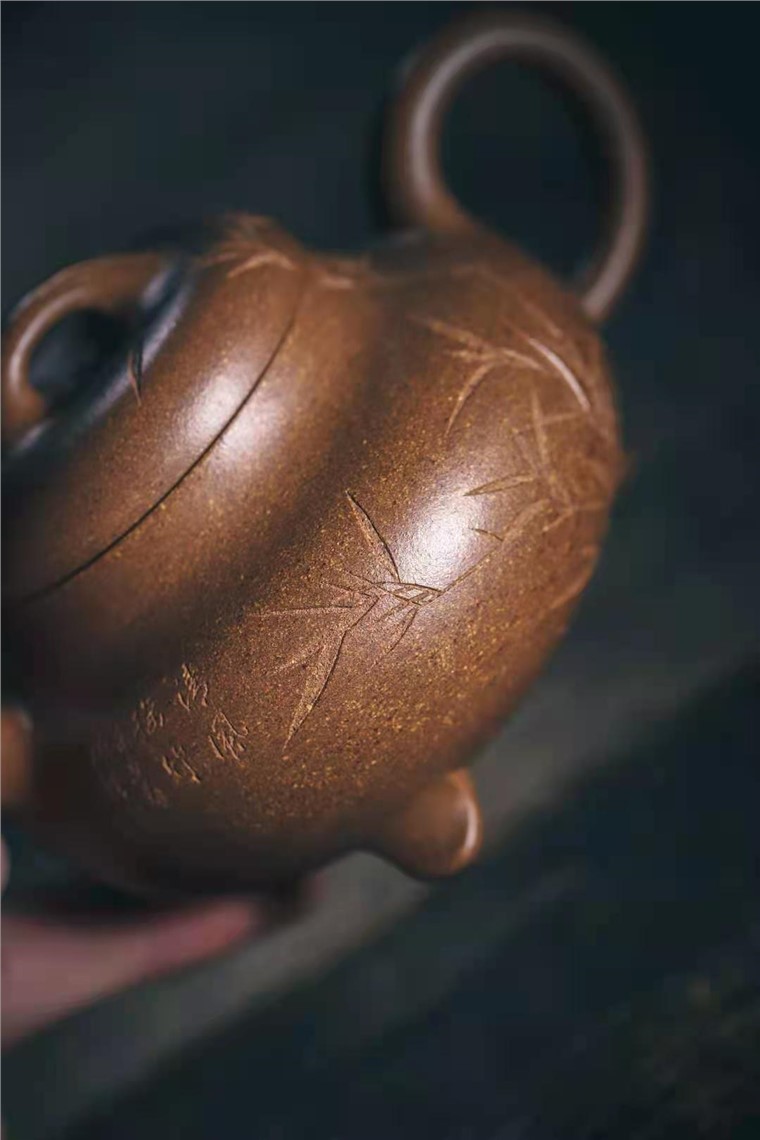 牟锦芬作品 三脚竹韵图片