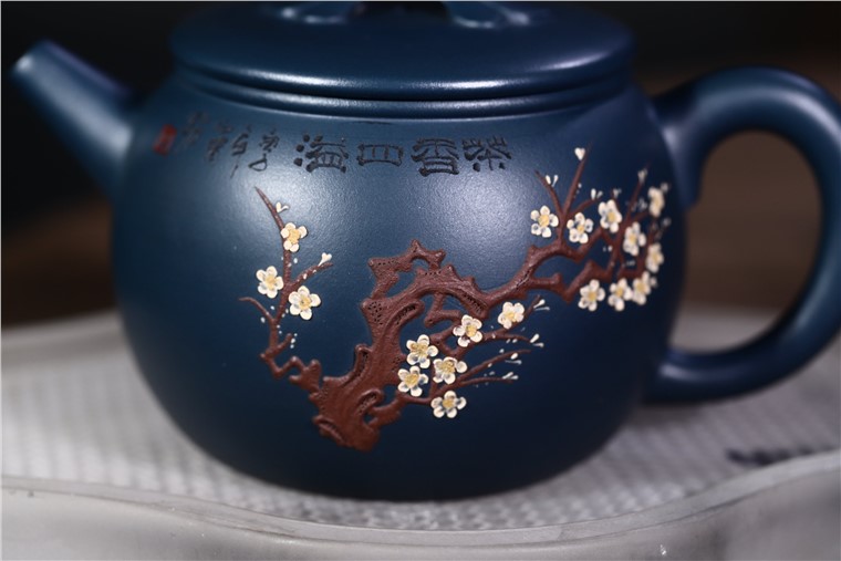 顾旭英作品 茶香四溢图片