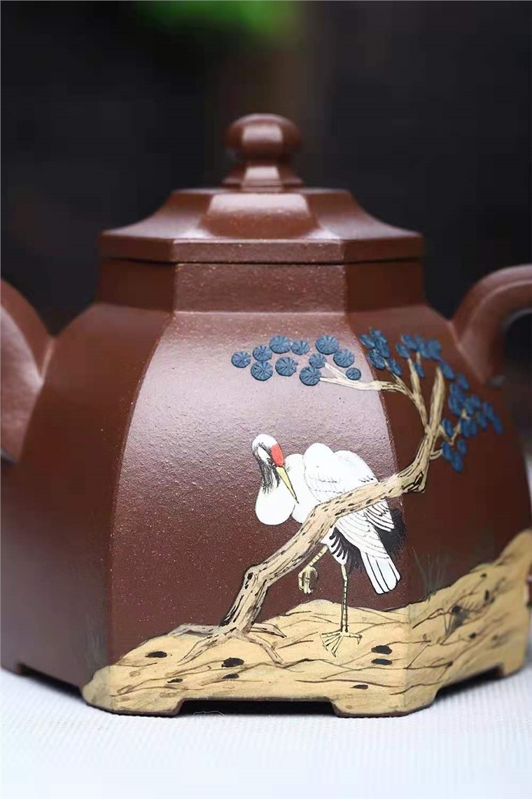 王玉芳作品 古亭六方图片
