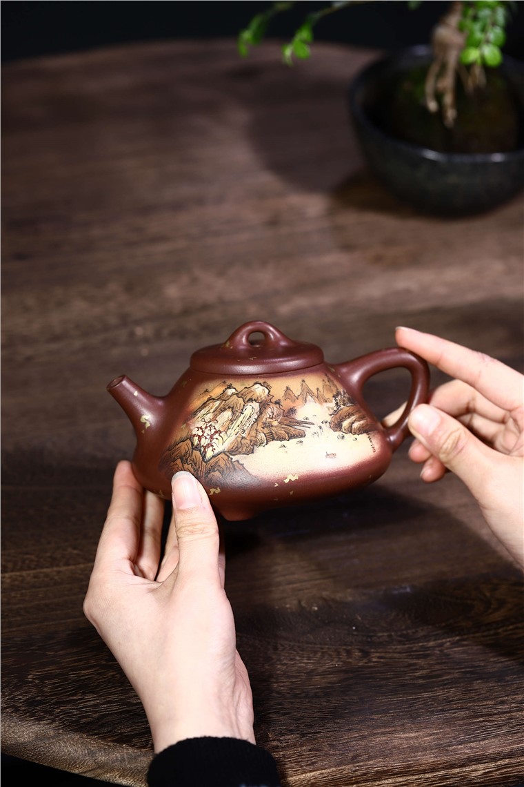 韩洪波作品 子冶石瓢图片