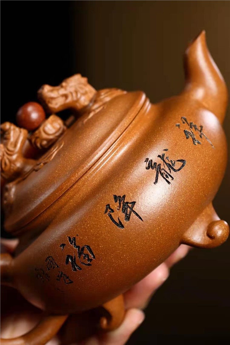 储国峰作品 双龙戏珠图片