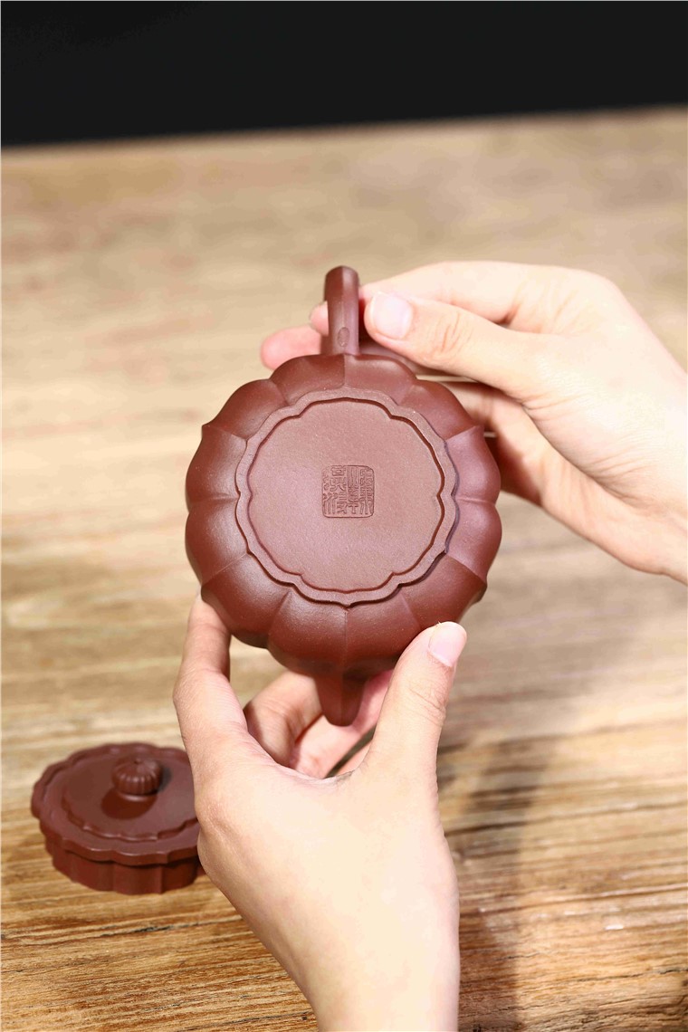韩洪波作品 菱花周盘