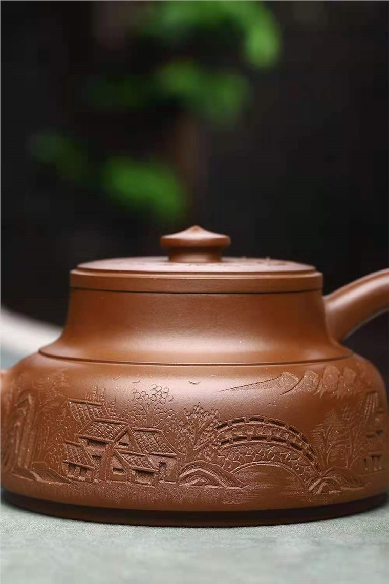 刘政作品 井源壶图片