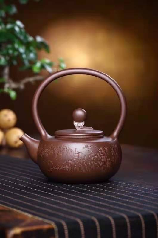 李霓作品 翔云提梁图片