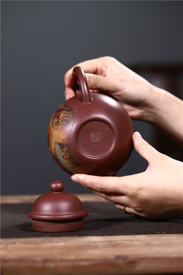 韩洪波作品 掇球