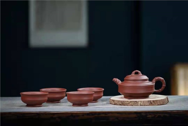 高俊作品 双线竹鼓图片