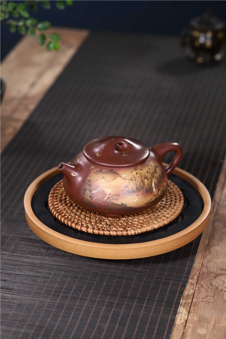 韩洪波作品 景舟石瓢图片