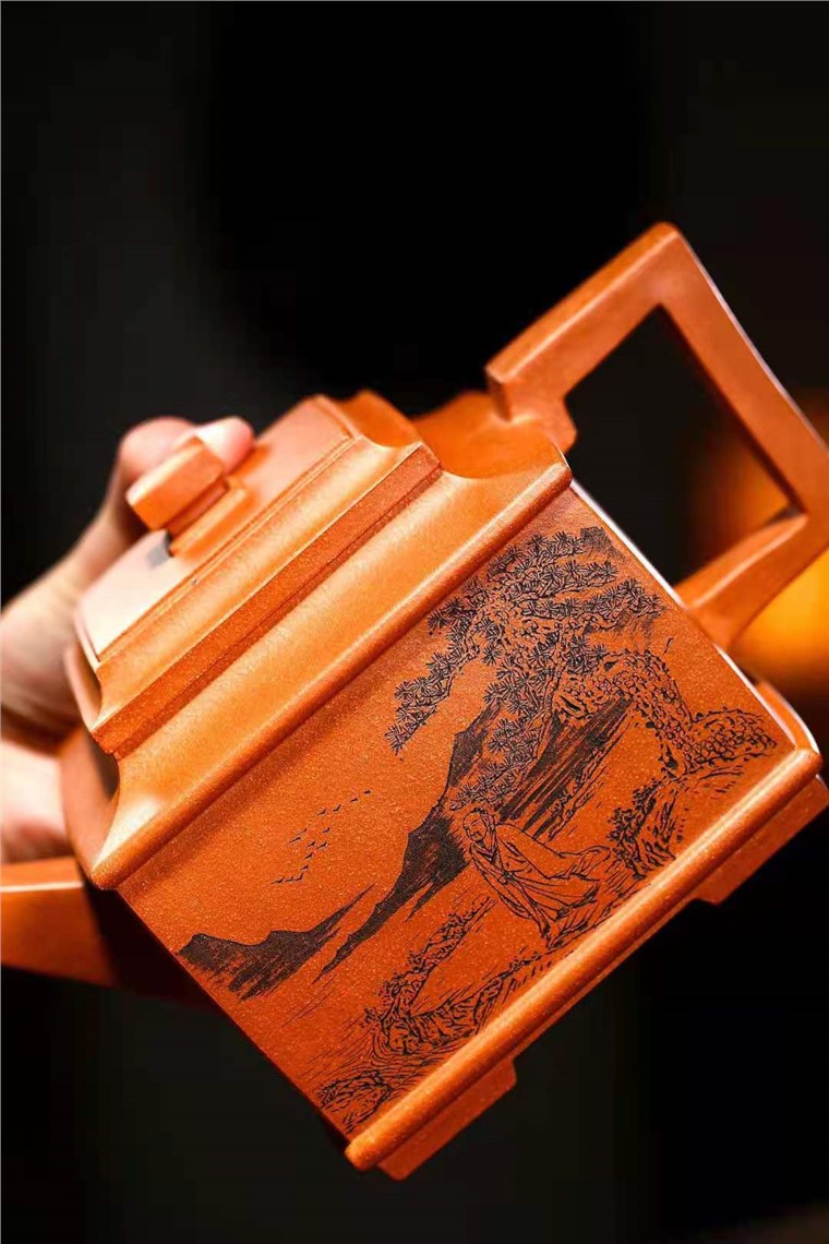储国峰作品 双线四方图片