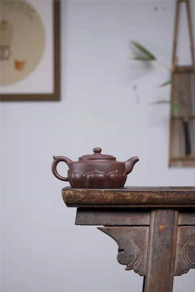 牟锦芬作品 古韵菱花图片