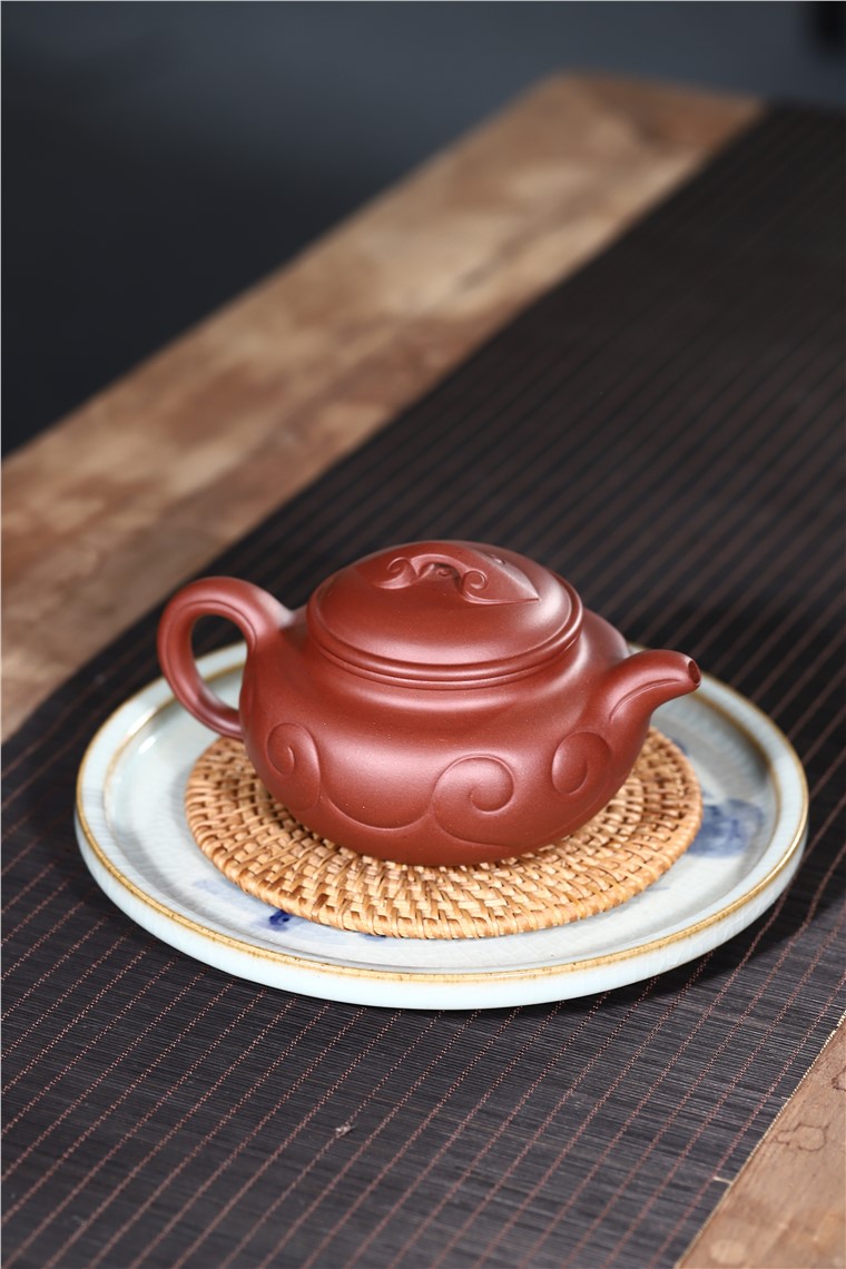 吴暗华作品 仿古如意图片