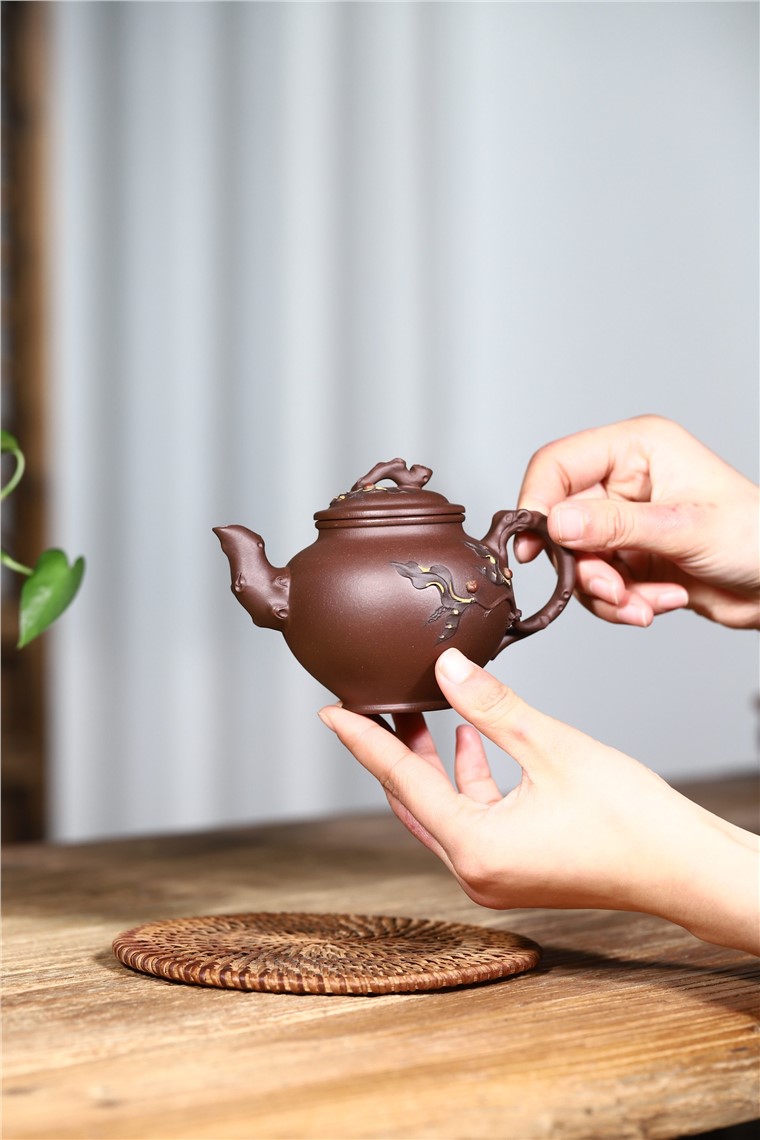 吴暗华作品 桃报春图片