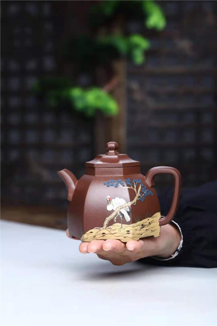 王玉芳作品 古亭六方图片