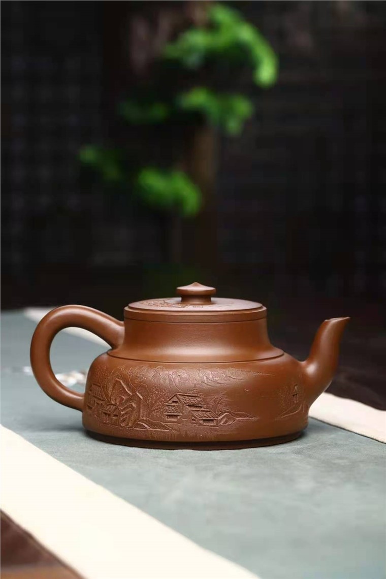 刘政作品 井源壶图片