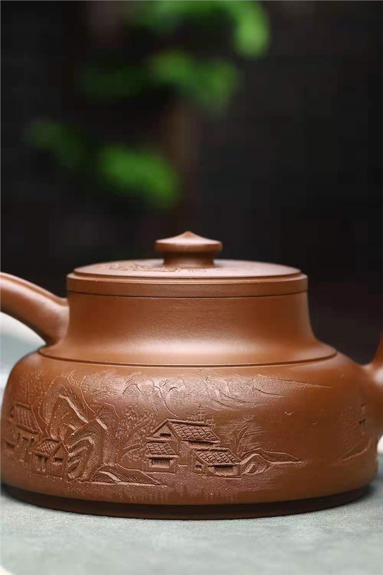 刘政作品 井源壶图片
