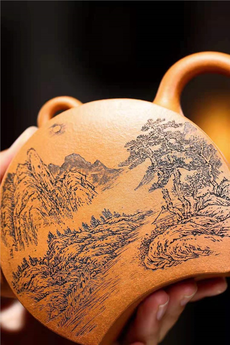 储国峰作品 却月图片