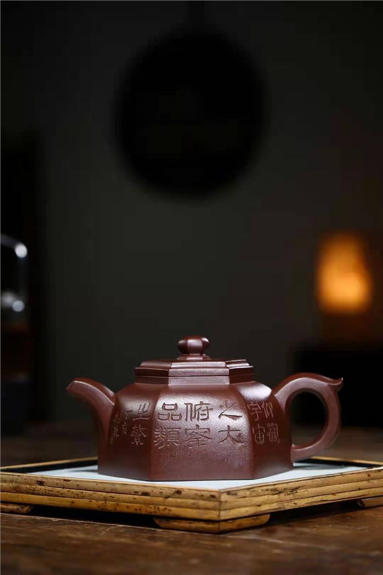 高俊作品 六方碗莲图片