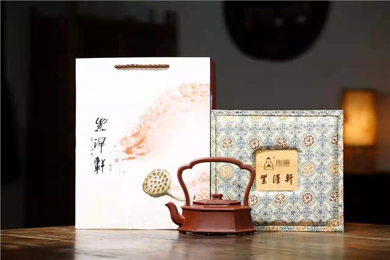 高俊作品 六方矮提梁图片