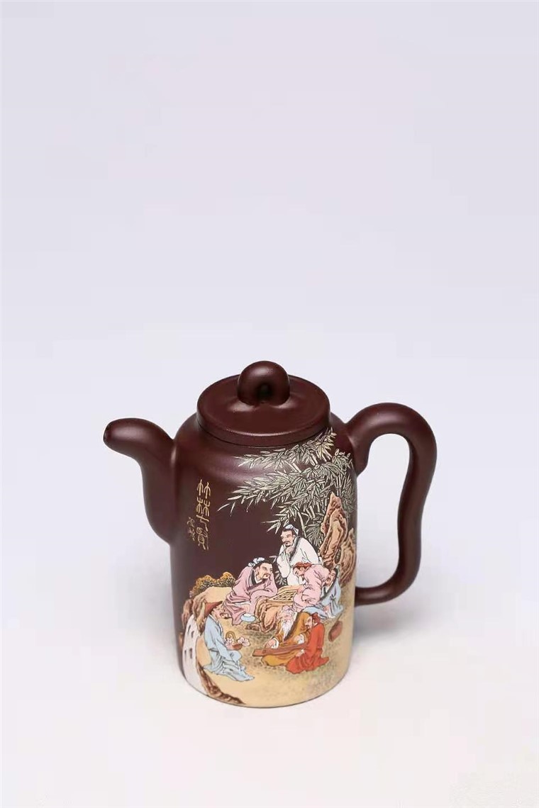 杨慧英作品 竹林七贤图片