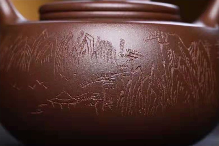 李霓作品 翔云提梁图片