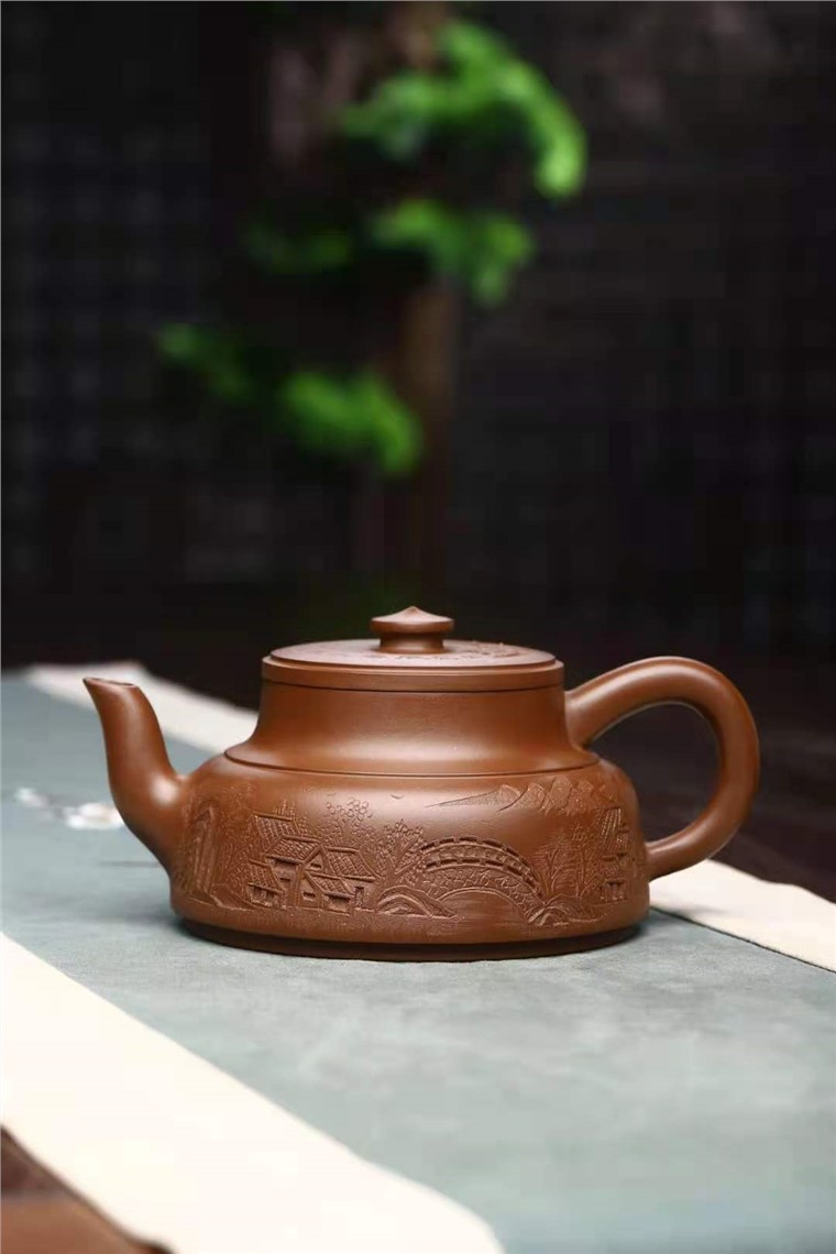 刘政作品 井源壶图片