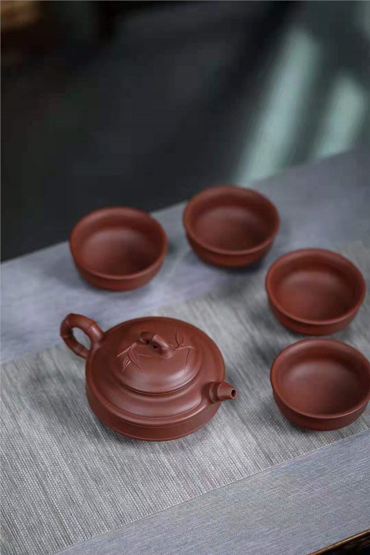 高俊作品 双线竹鼓图片