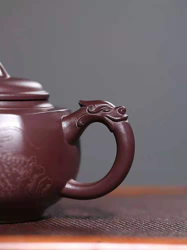 钱海霞作品 紫玉龙泉图片