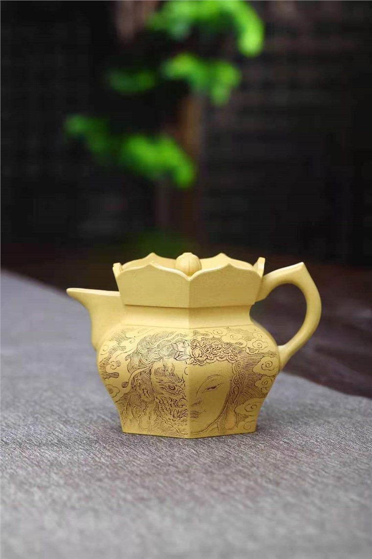 王玉芳作品 僧帽壶图片