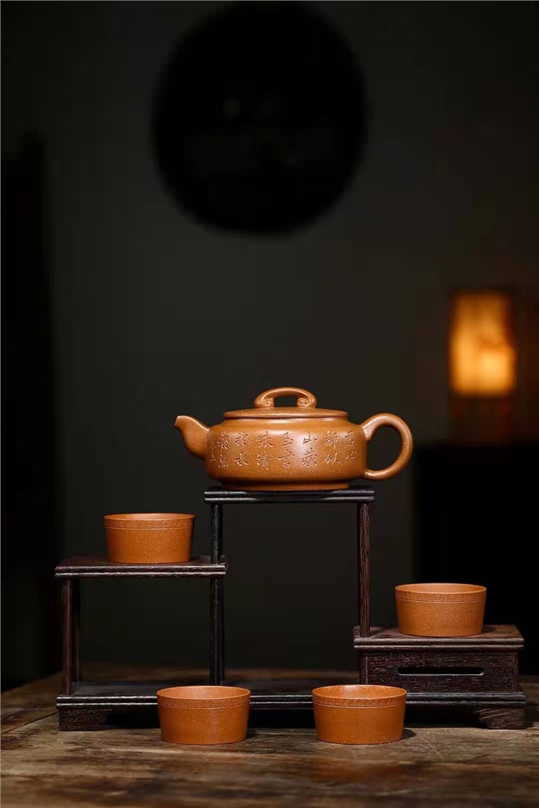 高俊作品 石鼓如意套组图片