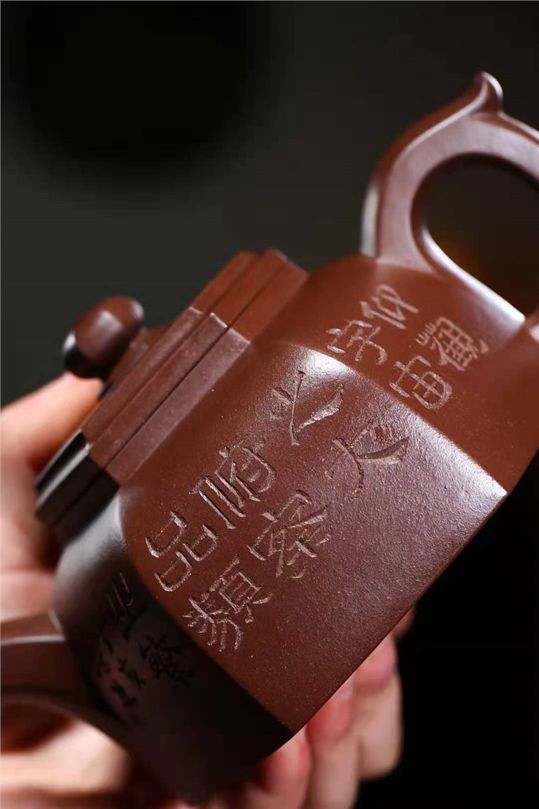 高俊作品 六方碗莲图片
