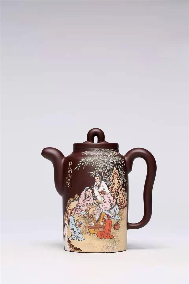 杨慧英作品 竹林七贤图片
