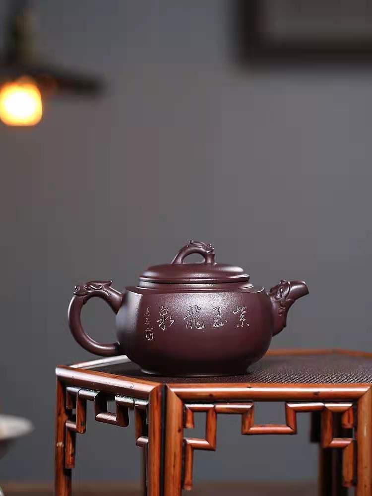 钱海霞作品 紫玉龙泉图片