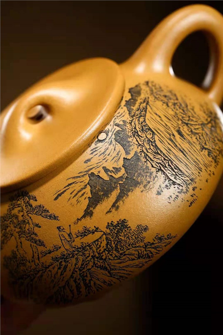 储国峰作品 石瓢图片
